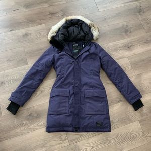 TNA Bancroft parka - blue - S